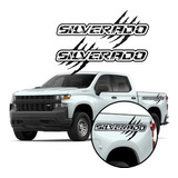 Stickers Garras Para Chevrolet Silverado Pick Up 3 Pzs