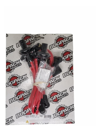 Empi Cables Para Bujías 8mm Rojos Para Vocho/combi B3-5202-3