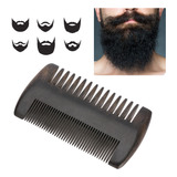 Moldeador De Barba De Madera De Peine De Estilo Bigote, Mode