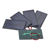 Celda Solar 5v 1w, Panel Fotovoltaico 180ma 5v Panel Solar