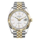 Reloj Rolex Datejust Plata-oro - Combinado - Calendario