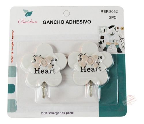 Ganchos Adhesivos Decoracion Hogar Cute Multiusos 8054