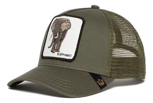 Gorra De Malla Con Protección Solar Y Bordado De Animales 1