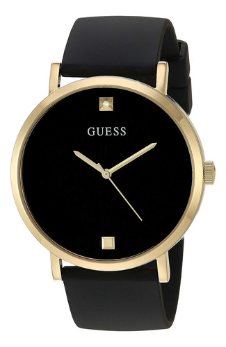 Reloj Pulsera  Guess U1264g1 Negronegrotono Dorado