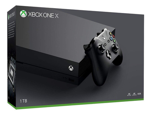 Consola Microsoft Xbox One X De 1 Tb Con Control Inalámbrico