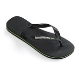 Ojota Havaiana Brasil Logo Negro Abc Dep