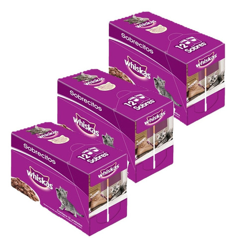 Whiskas Sobrecitos Pouch Sabor Salmon 85 Grs. X 36 Unidades