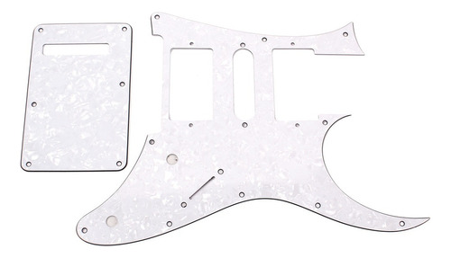 4ply Hsh Guitarra Pickguard Placa Trasera Perla Para Rg350