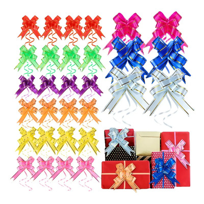 Moños De Regalo Grande Metálicos Listón Mágicos 200pzs Multicolor