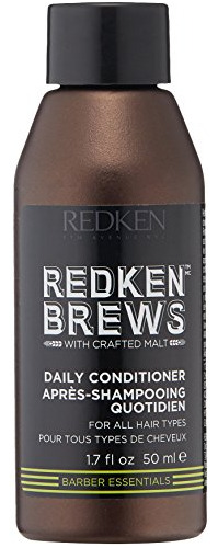 Acondicionador Diario Redken Brews Para Hombre, Cabello Suav