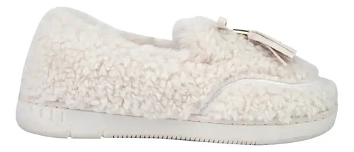 Pantufla 59711 Suela Plana Pugg Afelpada Borrega Pie Delicad