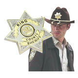 Estrella Sheriff - The Walking Dead - Metálica - Rick Grimes