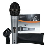 Microfone Kadosh K-3 C/ Fio Profissional + Bag