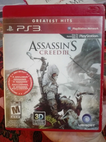 Assassins Creed Iii Ps3 Físico 