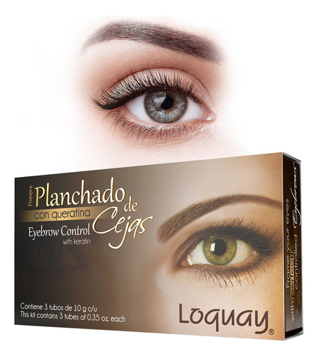 Kit Diseño De Cejas Y Planchado Profesional Loquay® Original