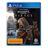 Assassins Creed Mirage Midia Fisica Ps4