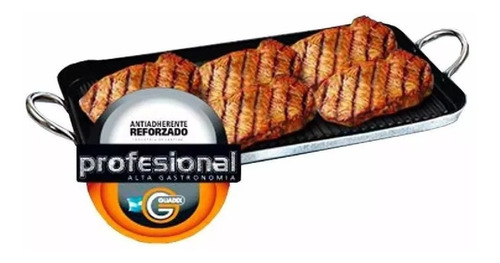 Plancha Bifera Churrasquera Guadix 2 Hornallas Teflon