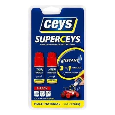 2 Super Ceys Adhesivo Universal Instantaneo Pegamento Gotero Color No Aplica | MercadoLibre