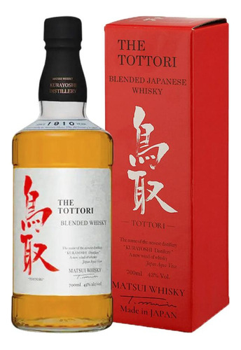 Whisky The Tottori 700 Ml 43°