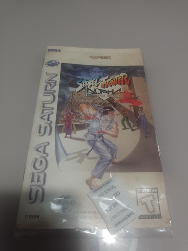 Manual Street Fighter Alpha Sega Saturn 