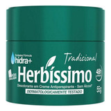 Kit Com 10 - Desodorante Creme Herbíssimo Tradicional - 55g