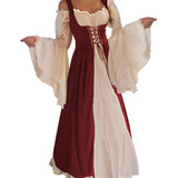 Disfraz Renacentista Medieval Para Mujer, Abaowedding, Para