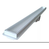 Ralo Linear 5x70cm Branco Seca Piso Oculto Sifonado 