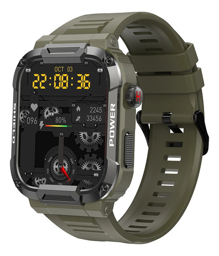Smartwatch Mk66 Bluetooth Relógio Inteligente À Prova D'água