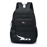 Mochila Onbongo Stinson Casual Esportiva Reforçada Preta