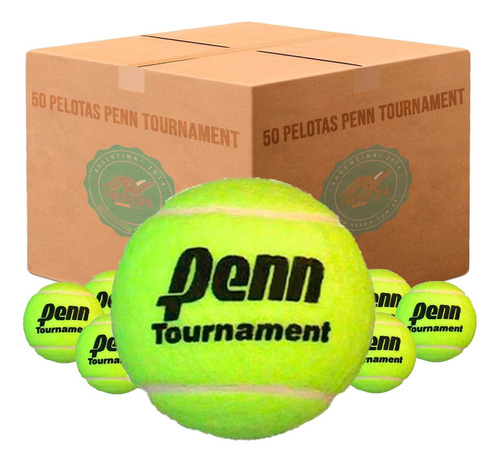 Pelota Penn Tournament Pro Bolson X 50 Unidades