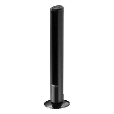 Ventilador de torre Lasko T42215 turbo con 0 palas color sin aspas estructura color negro, 2.54cm de diámetro | Meses sin interés