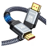 Cable Hdmi 8k 4k 3m 120hz 144hz 2.1 Alta Velocidad Ps5 Xbox