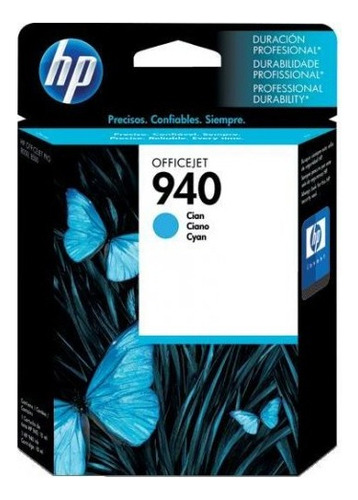 Cartucho De Tinta Hp C4903al Color Cian De 14 Ml