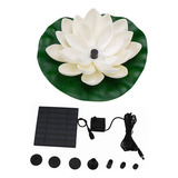 Fuente De Jardín, Cascada, Mini Lotus Solar Wat [u]