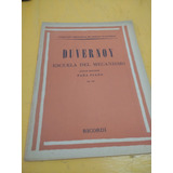 Duvernoy Escuela Del Mecanismo 15 Estudios Para Piano 1967