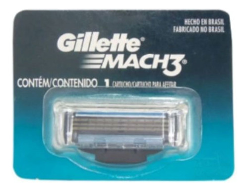 Gillette Mach3 Cartuchos Blister De 10 Pzs 