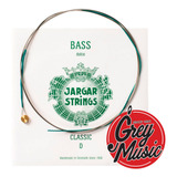 Cuerda Suelta Jargar De Contrabajo Re D Classic Green