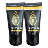 Pack Dos Lubricantes Titan Gold Originalgel Retardan Agranda