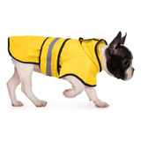 Chubasquero Hde Con Capucha Y Poncho Impermeable Para Perros