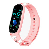 Reloj Smart Infantil Rosa Netmak Nm-kids-p