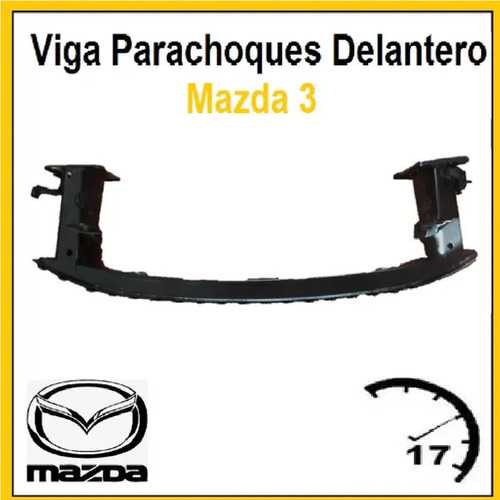 Viga De Impacto Parachoques Delantero Mazda 3 2005 Al 2009 Foto 2