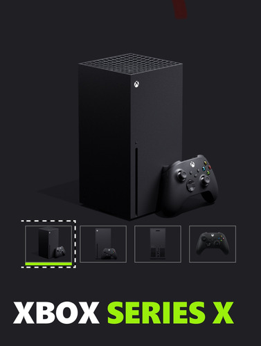 Consola Microsoft Xbox Series X Standard 1tb Color Negro