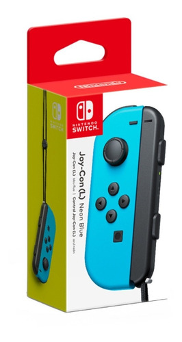 Control Joy-con Izquierdo Azul/neón Nintendo Nuevo Sellado