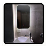 Espejo Touch Puntas Curvas 50 X 80 Para Baño Accesorios