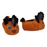 Pantuflas Animadas De Peluche Pochita Pantufla