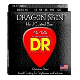 Cuerdas Bajo Eléctrico 5cdas Med 45/125 Dragon Dr Dsb5-45 +