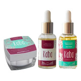 Kit Facial Kaba Crema Tensora + Tónico Facial + Aceite Oro24