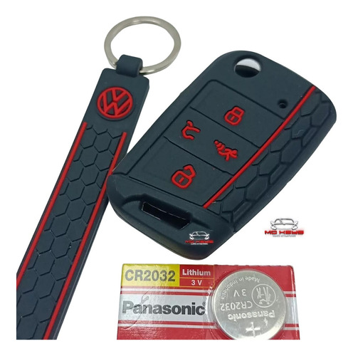 Silicón Funda Llave Jetta Mk7 Golf Tiguan Polo T Cross Corre