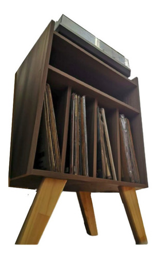 Mueble Para Tornamesa Y Vinilos. Vintage, Retro. Retromadero