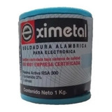 Estaño Eximetal 60/40 2 Mm Rollo 1 Kg